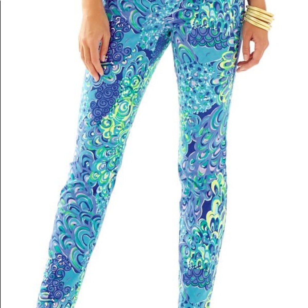 Lilly Pulitzer blue lagoon Kelly pant